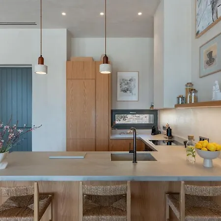Villa 37north Neotraditional With Breathtaking Sunset View Moni Christou Dasous