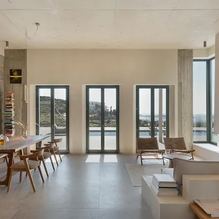 Villa 37north Neotraditional With Breathtaking Sunset View Moni Christou Dasous
